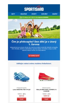 akční leták Sportisimo 25.5.2021-30.5.2021