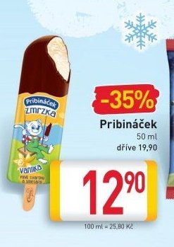 Pribináček zmrzka