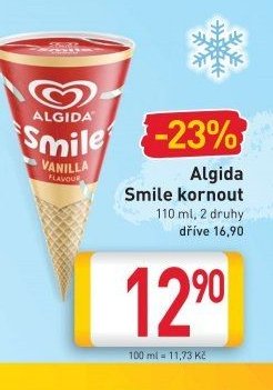 Algida Smile kornout