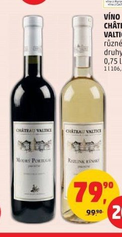 Víno Château Valtice