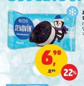 Zmrzlina sendvík Rios