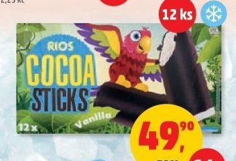 Zmrzlina Cocoa Sticks Rios