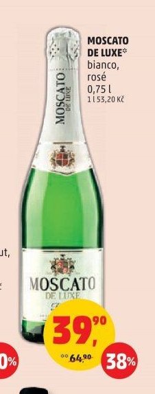 MOSCATO DE LUXE bianco, rosé