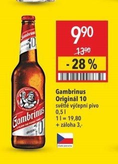 Gambrinus Originál 10