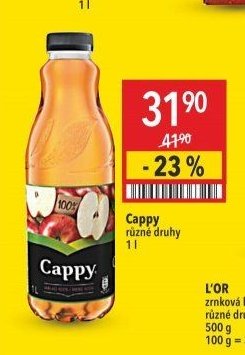 Cappy různé druhy