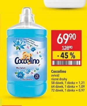 Coccolino aviváž