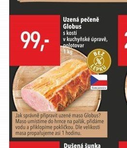 Uzená pečeně Globus