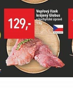 Vepřový řízek krájený Globus