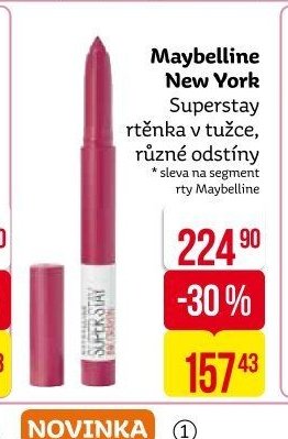 Maybelline New York Superstay rtěnka v tužce