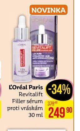 L'Oréal Paris Revitalift Filler sérum proti vráskám 30 ml