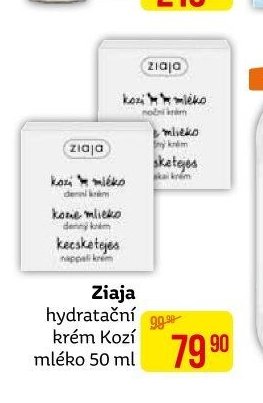Ziaja hydratační krém Kozí mléko 50 ml
