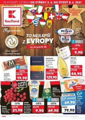 akční leták Kaufland 2.6.2021-8.6.2021