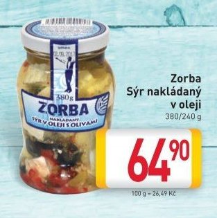 Zorba Sýr nakládaný v oleji