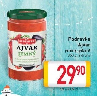 Podravka Ajvar jemný, pikant