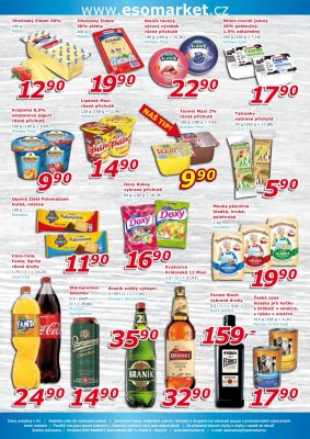 akční leták ESO MARKET 2.6.2021-13.6.2021