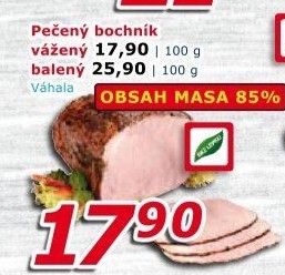 Bochník pečený Váhala