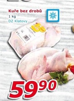 Kuře mražené DZ Klatovy