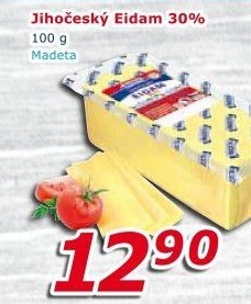 Sýr Eidam Jihočeský 30% Madeta