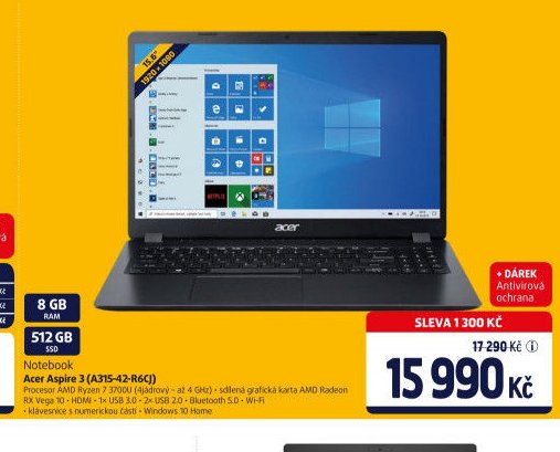 Notebook Acer Aspire 3
