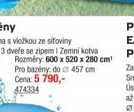 Zastřešení na bazény 600 x 520 x 280 cm - UNI HOBBY akcniletaky.com