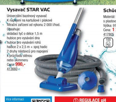Vysavač STAR VAC - UNI HOBBY akcniletaky.com