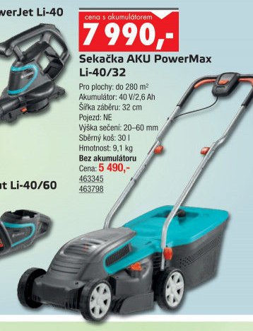 Sekačka AKU PowerMax Li-40/32 - UNI HOBBY akcniletaky.com