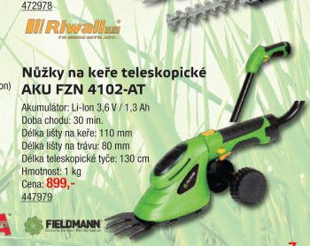 Nůžky na keře teleskopické AKU FZN 4102-AT - UNI HOBBY akcniletaky.com