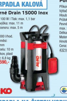 Ponorné Drain 15000 Inox - UNI HOBBY akcniletaky.com