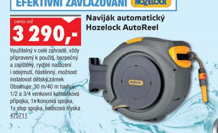 Naviják automatický Hozelock AutoReel - UNI HOBBY akcniletaky.com