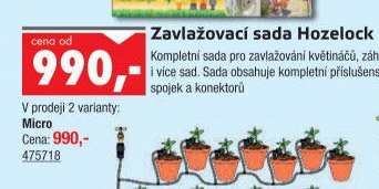 Zavlažovací sada Hozelock Micro - UNI HOBBY akcniletaky.com