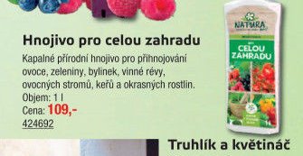Hnojivo pro celou zahradu - UNI HOBBY akcniletaky.com
