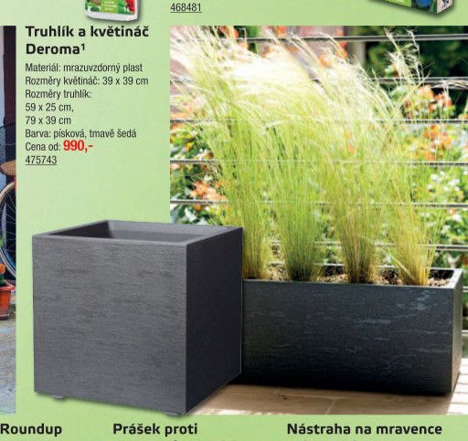 Truhlík a květináč Deroma - UNI HOBBY akcniletaky.com