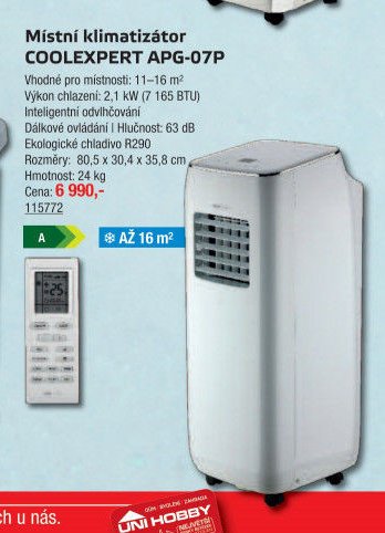 Místní klimatizátor COOLEXPERT APG-07P - UNI HOBBY akcniletaky.com
