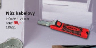 Nůž kabelový - UNI HOBBY akcniletaky.com