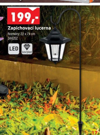 Zapichovací lucerna - UNI HOBBY akcniletaky.com