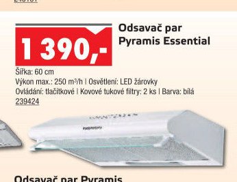 Odsavač par Pyramis Essential - UNI HOBBY akcniletaky.com