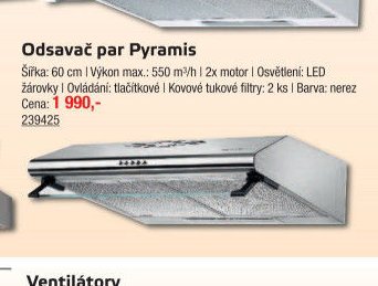 Odsavač par Pyramis - UNI HOBBY akcniletaky.com
