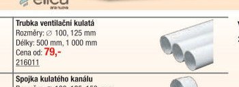 Trubka ventilační kulatá - UNI HOBBY akcniletaky.com