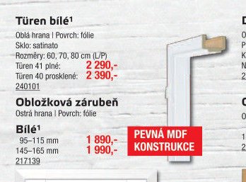 Türen bílé - UNI HOBBY akcniletaky.com