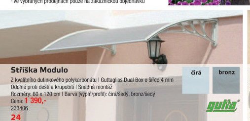 Stříška Modulo - UNI HOBBY akcniletaky.com