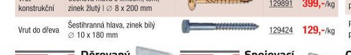 Vrut do dřeva - UNI HOBBY akcniletaky.com