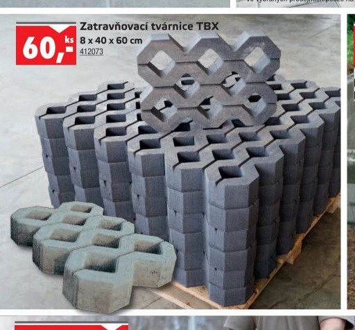 Zatravňovací tvárnice TBX - UNI HOBBY akcniletaky.com