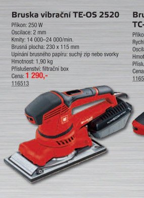 Bruska vibrační TE-OS 2520 - UNI HOBBY akcniletaky.com