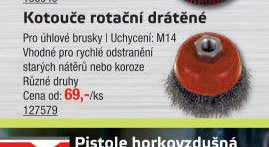 Kotouče rotační drátěné - UNI HOBBY akcniletaky.com