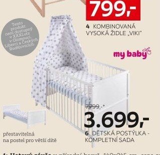 Dětská postýlka - kompletní sada