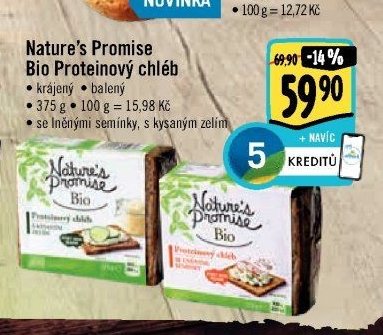 Nature's Promise Bio Proteinový chléb