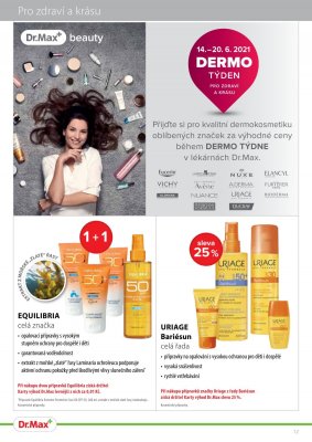 akční leták Dr. Max 1.6.2021-30.6.2021