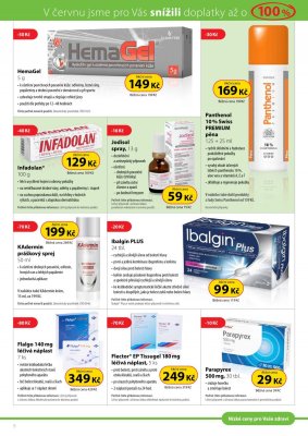 akční leták Dr. Max 1.6.2021-30.6.2021