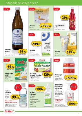 akční leták Dr. Max 1.6.2021-30.6.2021