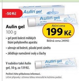 Gel proti bolesti Aulin